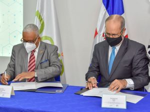 DGJP y OPTIC firman acuerdo interinstitucional para incorporar canales de atención ciudadana.