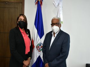 Director de Jubilaciones y Pensiones recibe a diputada de ultramar