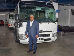 La Dirección General de Jubilaciones y Pensiones a Cargo del Estado(DGJP), adquirió tres modernos autobuses con la finalidad de transportar a sus colaboradores.