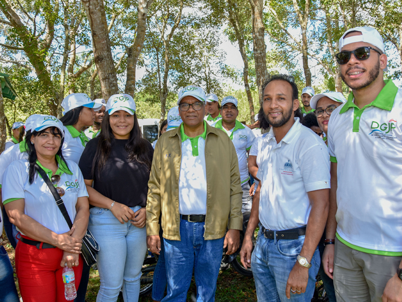 DGJP realiza jornada de reforestación