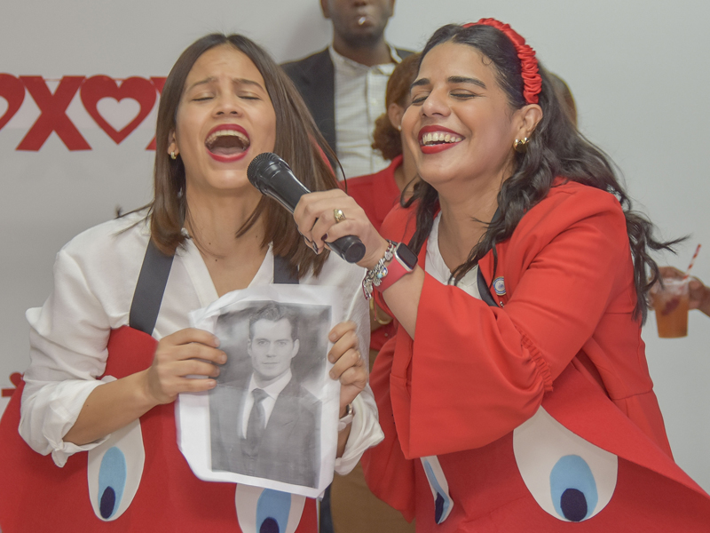 DGJP celebra el día de san valentín a sus colaboradores.
