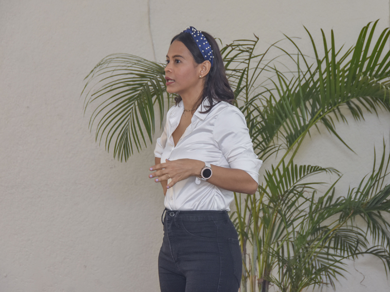 Conferencista Vilma Espinal.