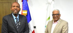 El director general de Jubilaciones y Pensiones a Cargo del Estado (DGJP), licenciado Juan Rosa, recibió la visita de cortesía recientemente del alcalde del municipio La Romana, Eduardo Kery Metivier, con quien intercambió ideas y conversó temas de interés para ambas partes.