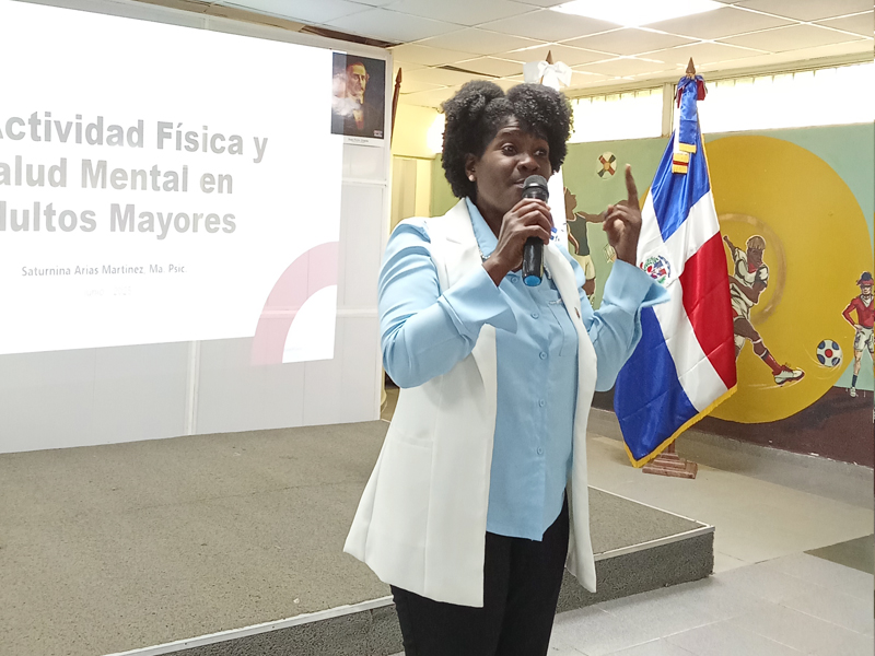 La Dirección General de Jubilaciones y Pensiones a Cargo del Estado (DGJP) participó como invitado especial en la charla “Actividad física y salud mental en adultos mayores”, organizada por el Ministerio de Deportes y Recreación (MIDEREC). 