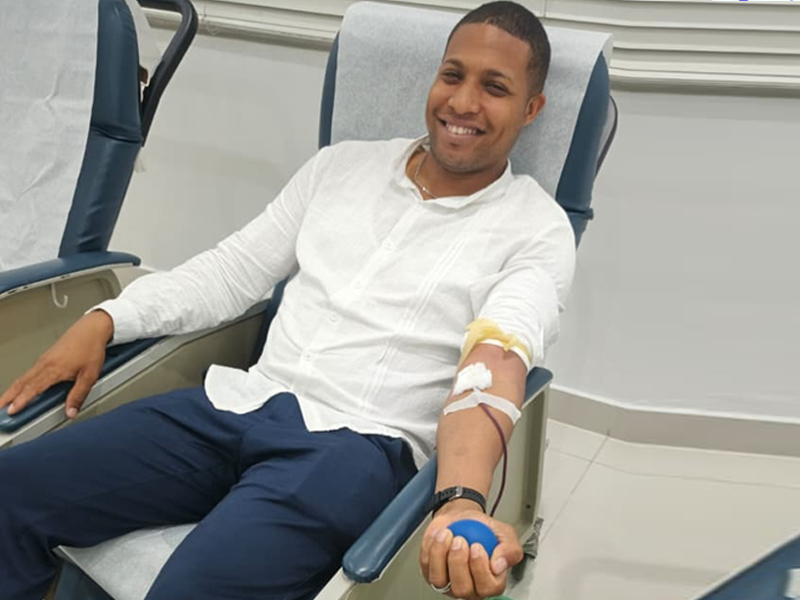 Con el objetivo de promover y fortalecer una cultura de solidaridad entre sus colaboradores, la Dirección General de Jubilaciones y Pensiones a Cargo del Estado (DGJP), realizó una jornada de donación y tipificación sanguínea en conjunto con el Centro de Sangre y Especialidades. Con el objetivo de promover y fortalecer una cultura de solidaridad entre sus colaboradores, la Dirección General de Jubilaciones y Pensiones a Cargo del Estado (DGJP), realizó una jornada de donación y tipificación sanguínea en conjunto con el Centro de Sangre y Especialidades.