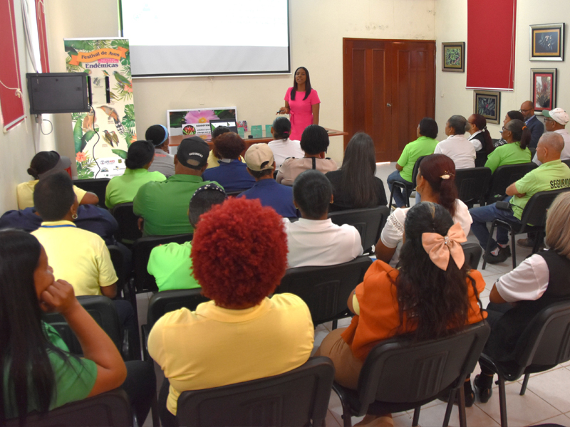La Dirección General de Jubilaciones y Pensiones a Cargo del Estado (DGJP), impartió la charla titulada “Sistema de Reparto: Ley 379-81” a colaboradores del Jardín Botánico Nacional, con la finalidad de fortalecer sus conocimientos sobre el Sistema Dominicano de Seguridad Social.