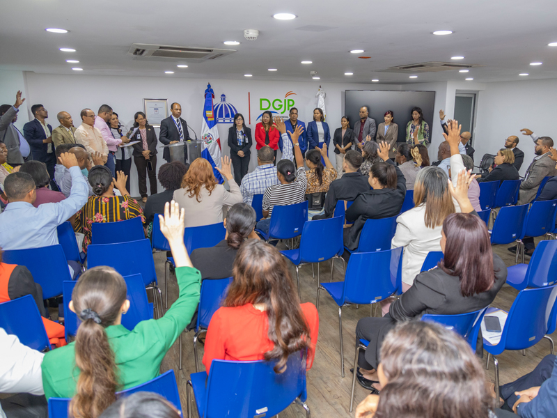 La Asociación de Servidores Públicos (ASP) de la Dirección General de Jubilaciones y Pensiones a Cargo del Estado (DGJP) celebró su Asamblea General Ordinaria para elegir la nueva directiva que encabezará la organización durante el período 2026-2028, en cumplimiento de la Ley núm. 41-08 de Función Pública y su Reglamento de Aplicación núm. 523-09. La Asociación de Servidores Públicos (ASP) de la Dirección General de Jubilaciones y Pensiones a Cargo del Estado (DGJP) celebró su Asamblea General Ordinaria para elegir la nueva directiva que encabezará la organización durante el período 2026-2028, en cumplimiento de la Ley núm. 41-08 de Función Pública y su Reglamento de Aplicación núm. 523-09.