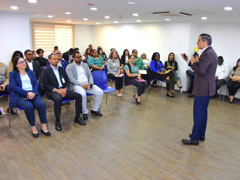 La Dirección General de Jubilaciones y Pensiones a Cargo del Estado (DGJP), impartió un taller sobre Seguros, dirigido a sus colaborares, con el propósito de fortalecer sus conocimientos y promover una cultura de prevención y toma de decisiones financieras informadas. La Dirección General de Jubilaciones y Pensiones a Cargo del Estado (DGJP), impartió un taller sobre Seguros, dirigido a sus colaborares, con el propósito de fortalecer sus conocimientos y promover una cultura de prevención y toma de decisiones financieras informadas.